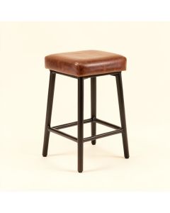 Adalwine Leather 32 '' Bar Stool (synthetic illustration; no displayed measurements)