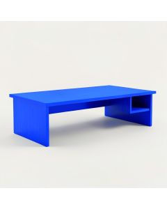 Dawn Crossing Desktop Monitor Riser - Blue (synthetic illustration; no displayed measurements)