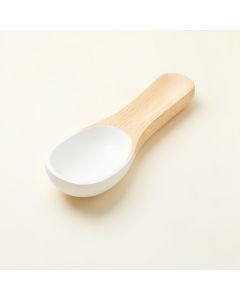 Lake Bridge Cooking Spoon - White (synthetic illustration; no displayed measurements)
