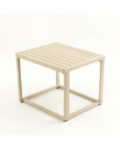 Alder Canyon Compact Balcony Table - Beige (synthetic illustration; no displayed measurements)