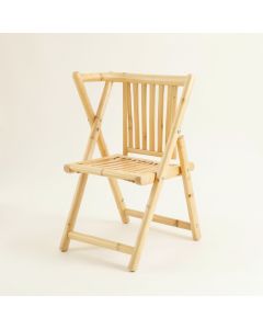 Fern Canyon Folding Outdoor Chair - Ivory (synthetic illustration; no displayed measurements)