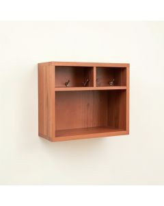 Cedar Bluff Wall-Mounted Entryway Organizer Shelf - Terracotta (synthetic illustration; no displayed measurements)