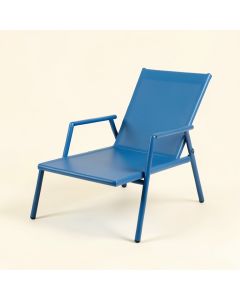 Briar Dell Outdoor Lounge Chair - Blue (synthetic illustration; no displayed measurements)