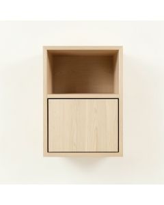 Cove Crossing Wall-Mounted Entry Cabinet - Beige (synthetic illustration; no displayed measurements)