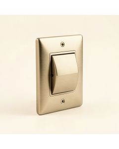 Classic Architecture 1-Gang Toggle Light Switch Wall Plate (synthetic illustration; no displayed measurements)