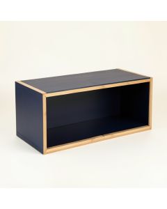 Hazel Bridge Shoe Storage Bench - Navy (synthetic illustration; no displayed measurements)