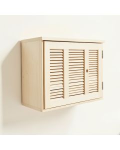 Vale Crossing Wall-Mounted Entry Cabinet - Ivory (synthetic illustration; no displayed measurements)
