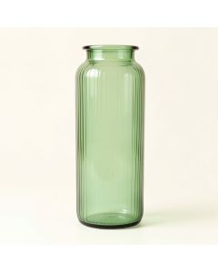 Meadow Arc Empty Decorative Vase - Green (synthetic illustration; no displayed measurements)