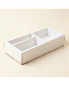 Brook Branch Empty Pantry Drawer Organizer Insert - White (synthetic illustration; no displayed measurements)