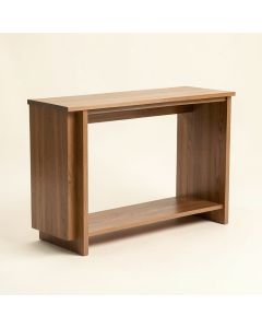 Amita 42 '' Solid Wood Console Table (synthetic illustration; no displayed measurements)