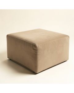 Teagan 20 '' Wide Square Pouf Ottoman (synthetic illustration; no displayed measurements)