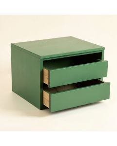 Alder Bridge Under-Desk Drawer Unit - Green (synthetic illustration; no displayed measurements)
