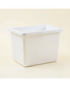 Alder Dale Closed Outdoor Storage Box - White (synthetic illustration; no displayed measurements)