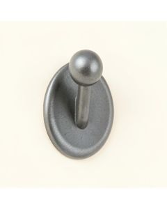 Alder Branch Wall-Mounted Robe Hook - Gray (synthetic illustration; no displayed measurements)
