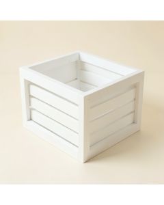 Ash Branch Empty Furniture-Style Litter Enclosure - White (synthetic illustration; no displayed measurements)