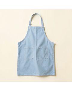 Ayesha Curry Denim Kid Apron (synthetic illustration; no displayed measurements)