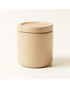 Rowan Dale Storage Canister With Lid - Beige (synthetic illustration; no displayed measurements)