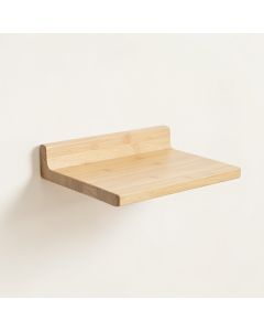 Elm Canyon Wall-Mounted Cat Perch - Beige (synthetic illustration; no displayed measurements)