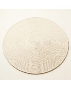 Oak Bridge Round Area Rug - Cream (synthetic illustration; no displayed measurements)