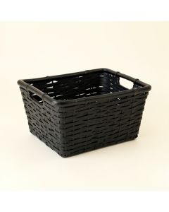 Spruce Bluff Empty Storage Basket - Black (synthetic illustration; no displayed measurements)