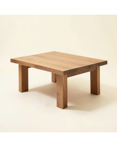 Tunay Solid Wood Coffee Table (synthetic illustration; no displayed measurements)