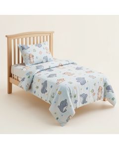 Pierson Baby Lovely Whale Nursery 12 Piece Crib Bedding Set (synthetic illustration; no displayed measurements)