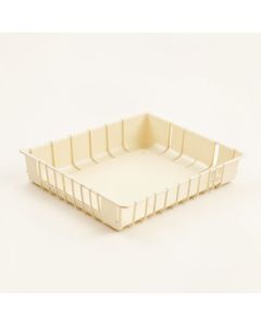 Elm Fold Empty Under-Desk Cable Tray - Ivory (synthetic illustration; no displayed measurements)