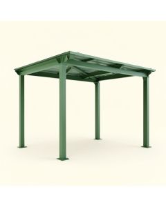 14 Ft. D Aluminum Pergola (synthetic illustration; no displayed measurements)
