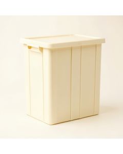 Slate Canyon Closed Outdoor Storage Box - Ivory (synthetic illustration; no displayed measurements)