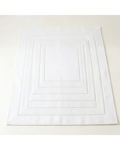 Meadow Branch Rectangular Outdoor Rug - White (synthetic illustration; no displayed measurements)