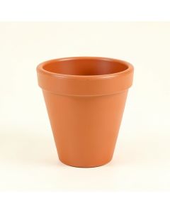 Linden Arc Empty Planter - Terracotta (synthetic illustration; no displayed measurements)