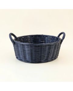 Clay Bluff Empty Storage Basket - Navy (synthetic illustration; no displayed measurements)
