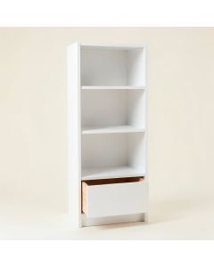 Ridge Bluff Narrow Cubby Tower - White (synthetic illustration; no displayed measurements)