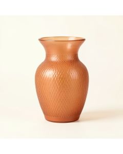 Wren Crest Empty Decorative Vase - Terracotta (synthetic illustration; no displayed measurements)