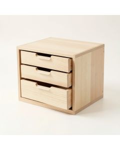 Dawn Canyon Small-Parts Storage Drawer Cabinet - Beige (synthetic illustration; no displayed measurements)