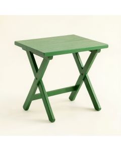 Birch Branch Compact Balcony Table - Green (synthetic illustration; no displayed measurements)