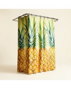 Heinen Pineapple Toss Single Shower Curtain (synthetic illustration; no displayed measurements)