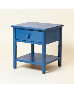 Pine Branch Nightstand - Blue (synthetic illustration; no displayed measurements)