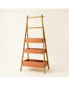 Flint Bridge Empty Vertical Garden Frame - Terracotta (synthetic illustration; no displayed measurements)