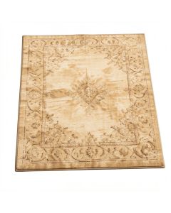 Fresquez Oriental Hand-Tufted Wool Plum/Beige Area Rug (synthetic illustration; no displayed measurements)