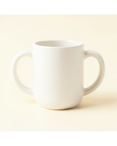 Pine Crossing Ceramic Mug - White (synthetic illustration; no displayed measurements)