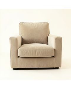 Harbor Field Upholstered Armchair - Beige (synthetic illustration; no displayed measurements)
