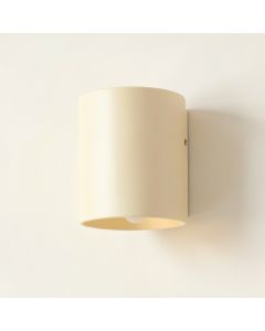 Glen Crest Wall Sconce Mounted On A Plain Wall - Ivory (synthetic illustration; no displayed measurements)