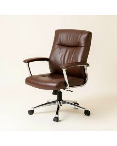 Aghasi Genuine Leather Conference Chair (synthetic illustration; no displayed measurements)