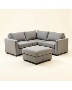 Silja 112 '' Wide Reversible Sofa & Chaise With Ottoman (synthetic illustration; no displayed measurements)