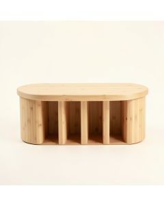 Rowan Crossing Shoe Storage Bench - Beige (synthetic illustration; no displayed measurements)