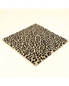 Akiva Animal Print Tufted Wool Khaki/Black Area Rug (synthetic illustration; no displayed measurements)