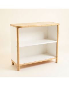 Glen Branch Low Bookcase - White (synthetic illustration; no displayed measurements)