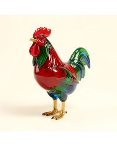 Rossen Rooster Favrile Figurine (synthetic illustration; no displayed measurements)