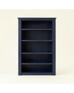 Alder Falls Freestanding Bookcase - Navy (synthetic illustration; no displayed measurements)